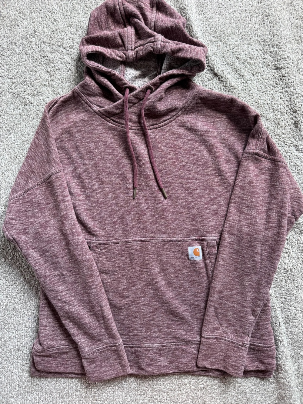 Carhartt Heathered Mauve Pullover Hoodie